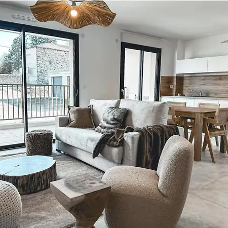 Apartment Neuf 6 Personnes Jardin Formigueres